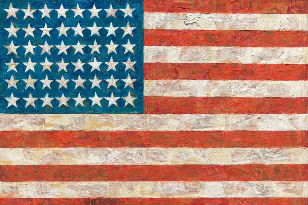 Jasper Johns, Flag (1955)