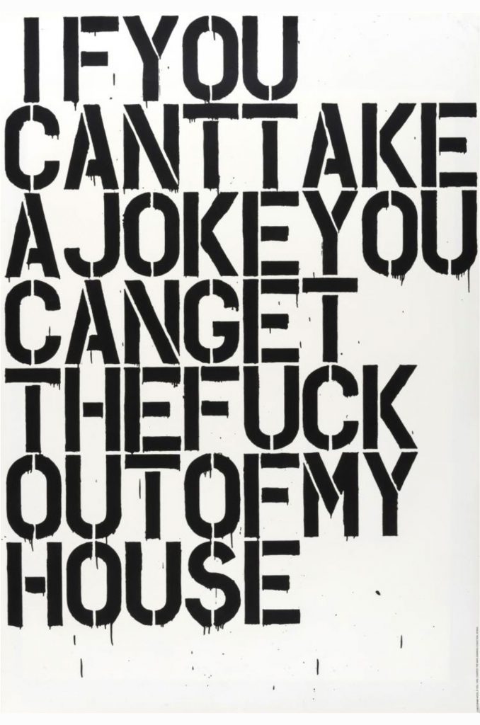 Christopher Wool, Apocalypse Now (1988)