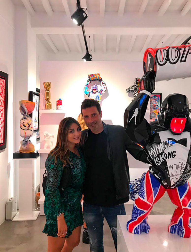 Richard Orlinski in Mykonos for his Solo Show