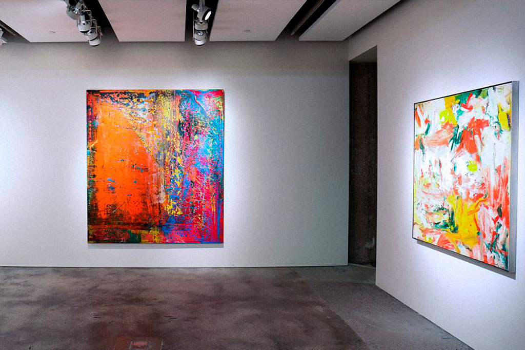 Installation view of the Triumph of Painting: The Steven & Ann Ames Collection, 2016.