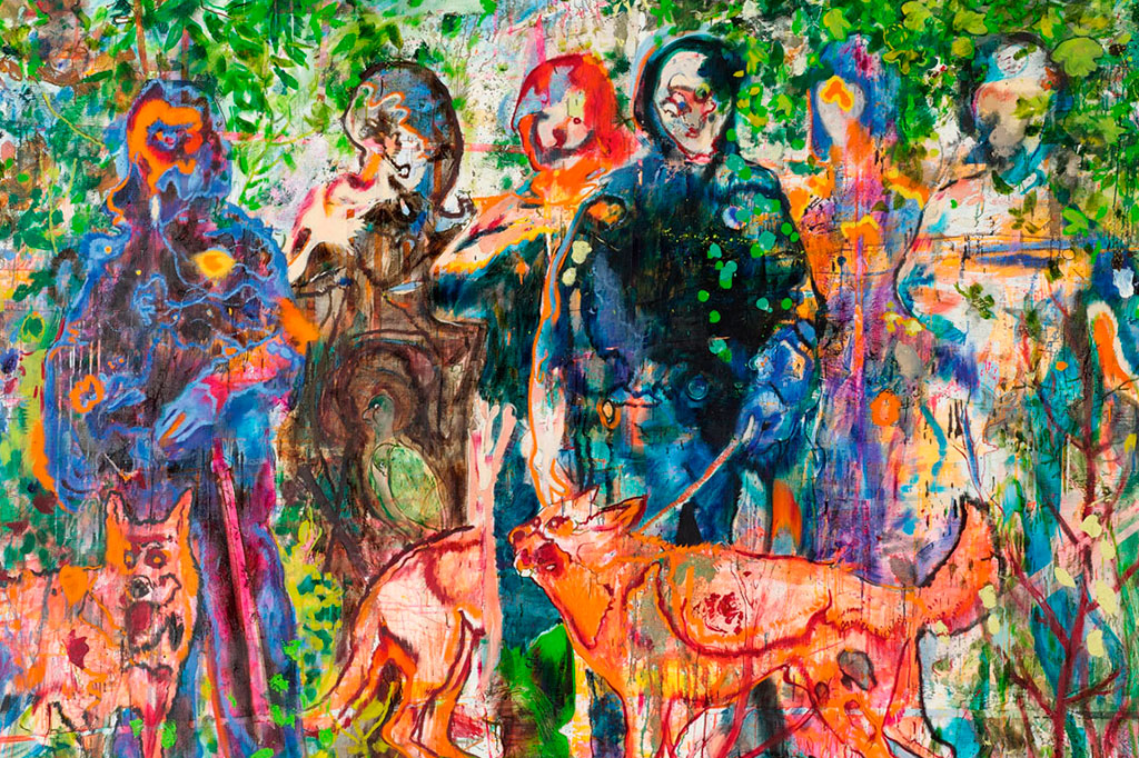 Daniel Richter, Jeans (2002). Courtesy of Sotheby’s London.