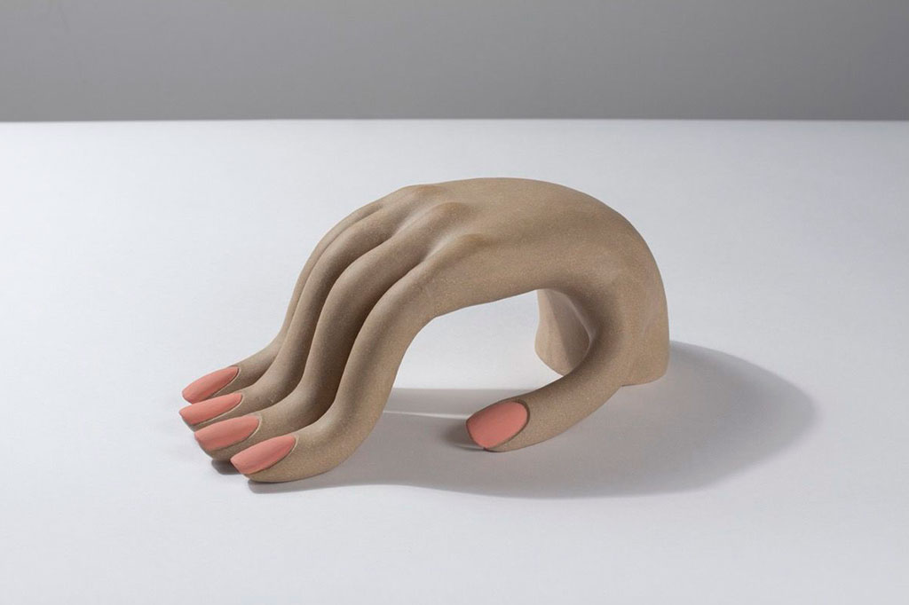 “Acquiescence” (bent hand), 2018. Courtesy of the artist.