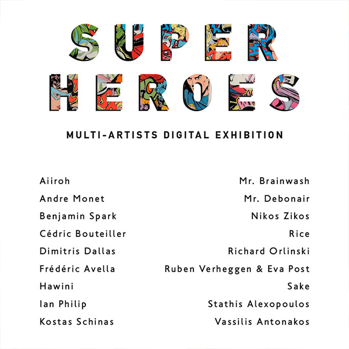 Superheroes Digital Exhibition