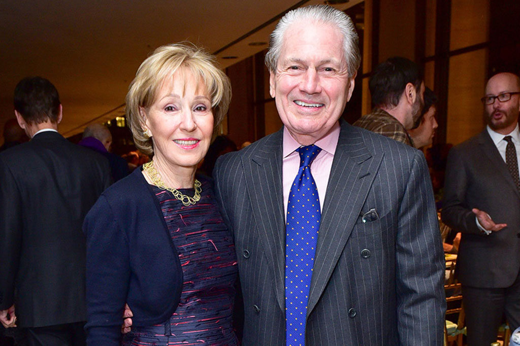 J. Tomilson Hill & wife Janine Hill. (Photo by Sean Zanni, Patrick McMullan via Getty Images)